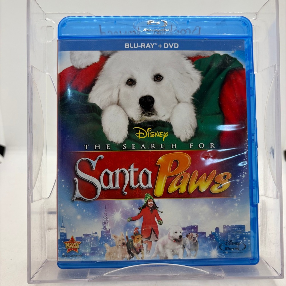 Disney The Search For Santa Paws Blu-ray DVD Combo Missing Blu-ray Disc 2010